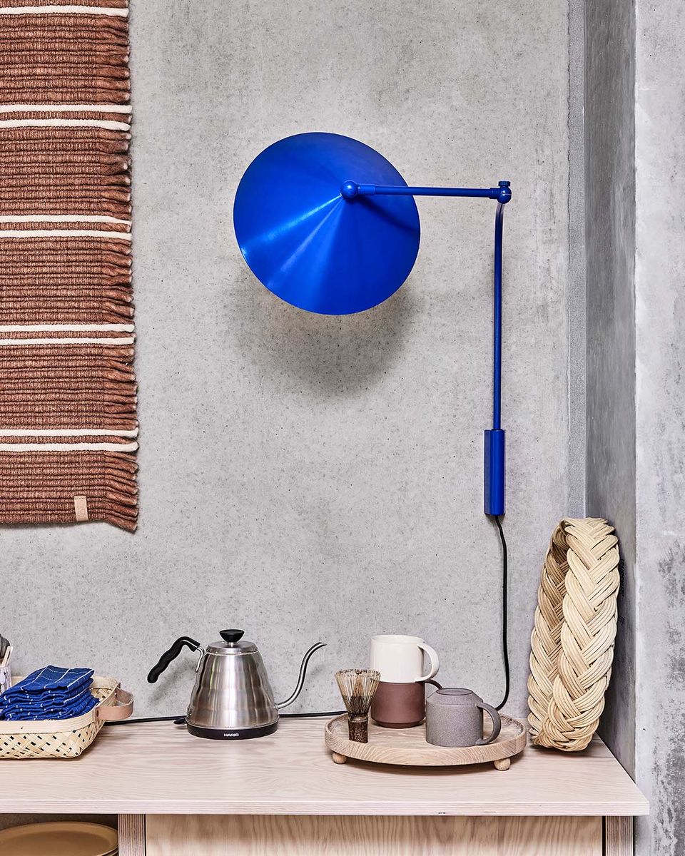 OYOY Kasa Vegglampe Blå
