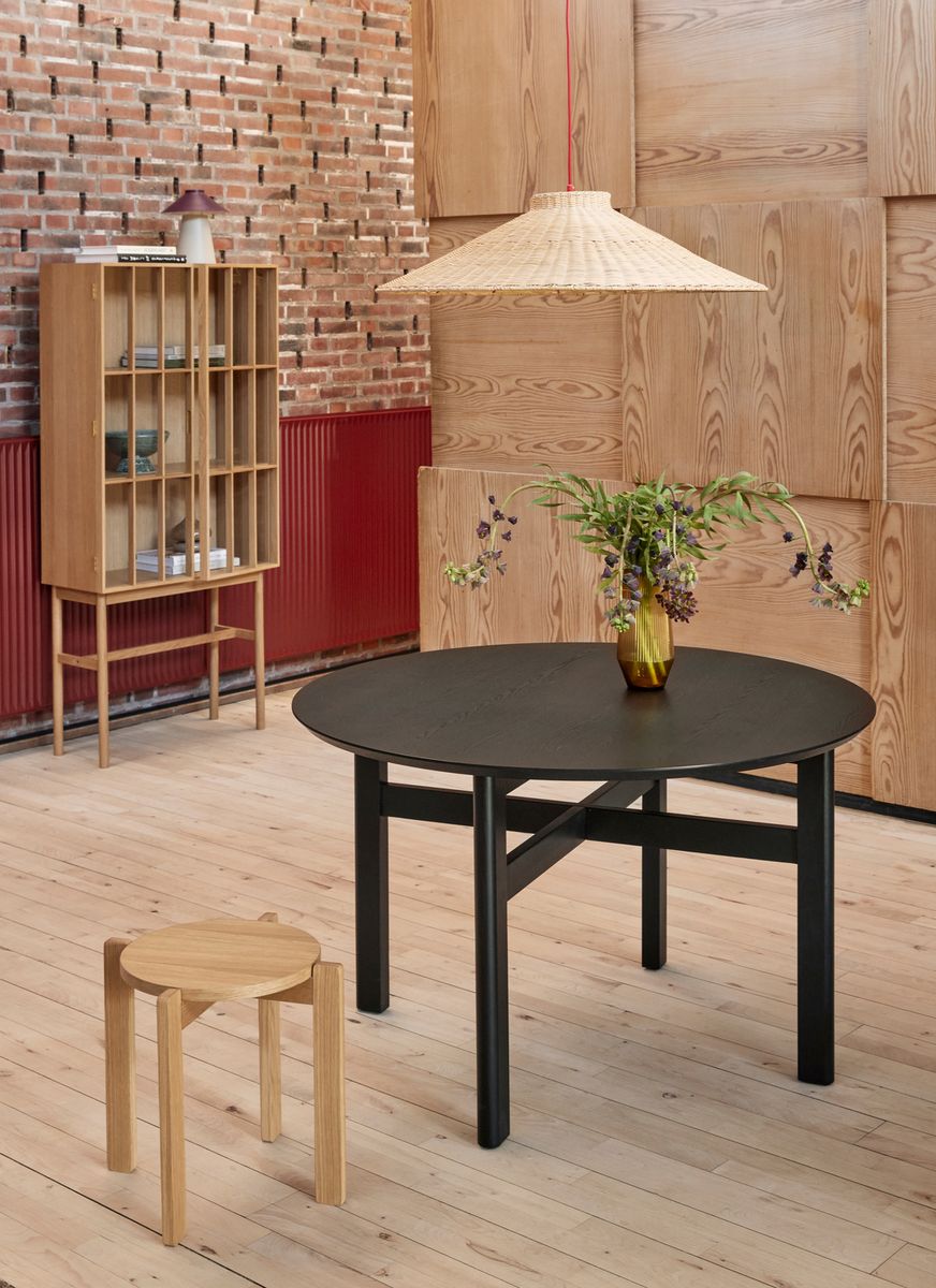 Hübsch Chand Pendel Trapez Natur