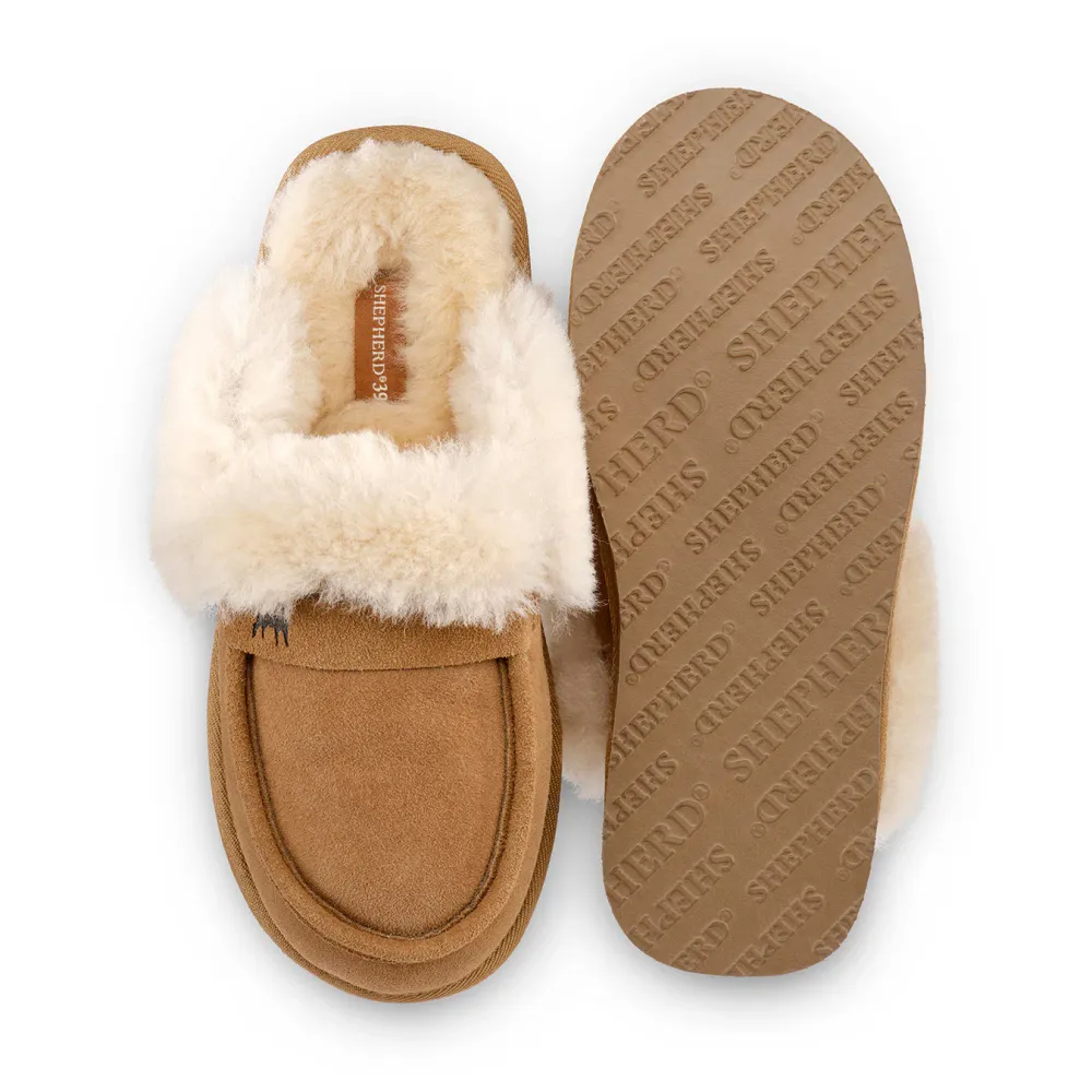 Shepherd Cabris Tøfler Unisex Chestnut