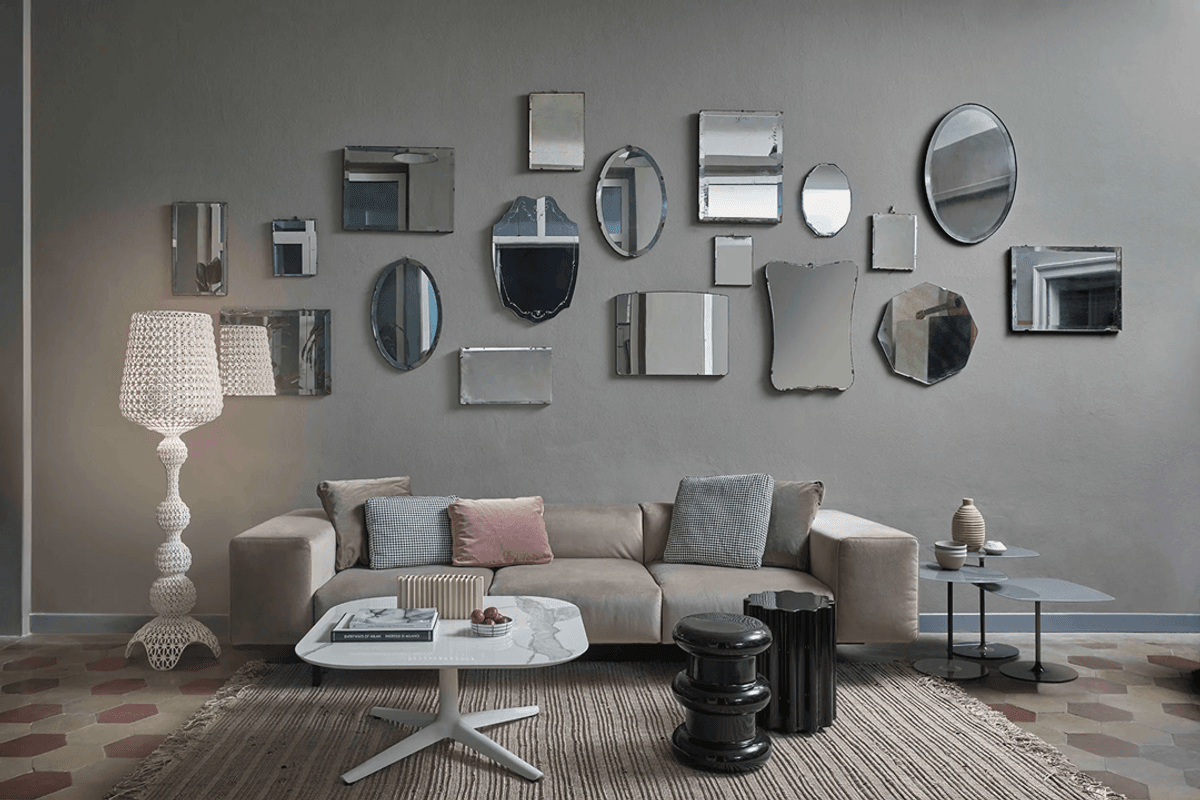 Kartell Kabuki Gulvlampe Black