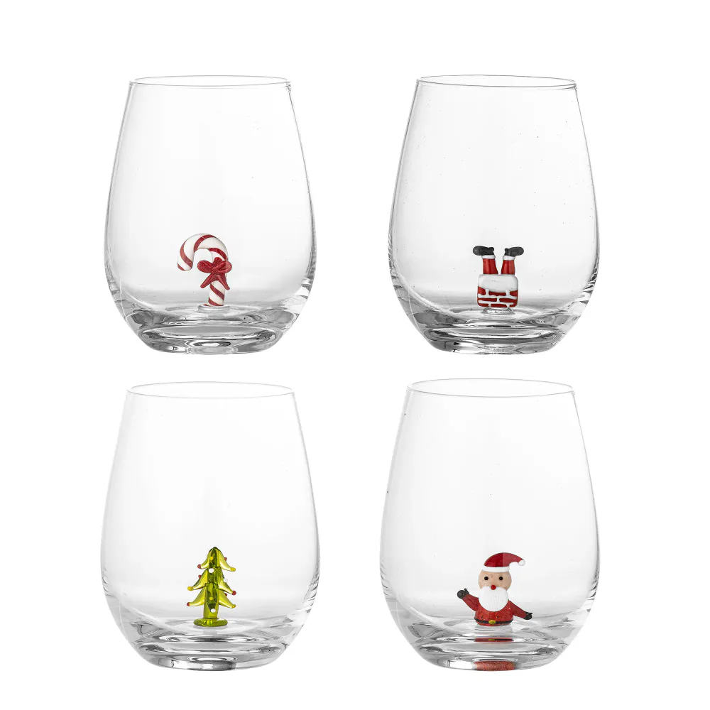 Bloomingville Misa Drikkeglass 4-pk Jul