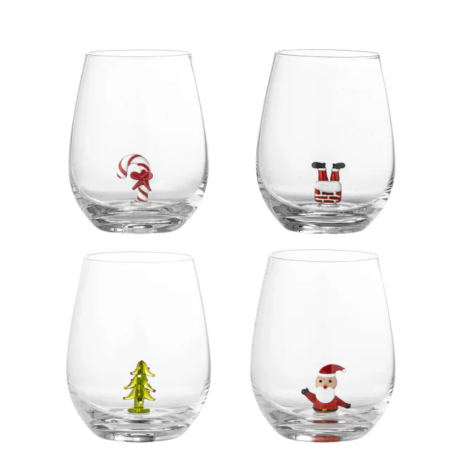 Hovedbilde Bloomingville Misa Drikkeglass 4-pk Jul