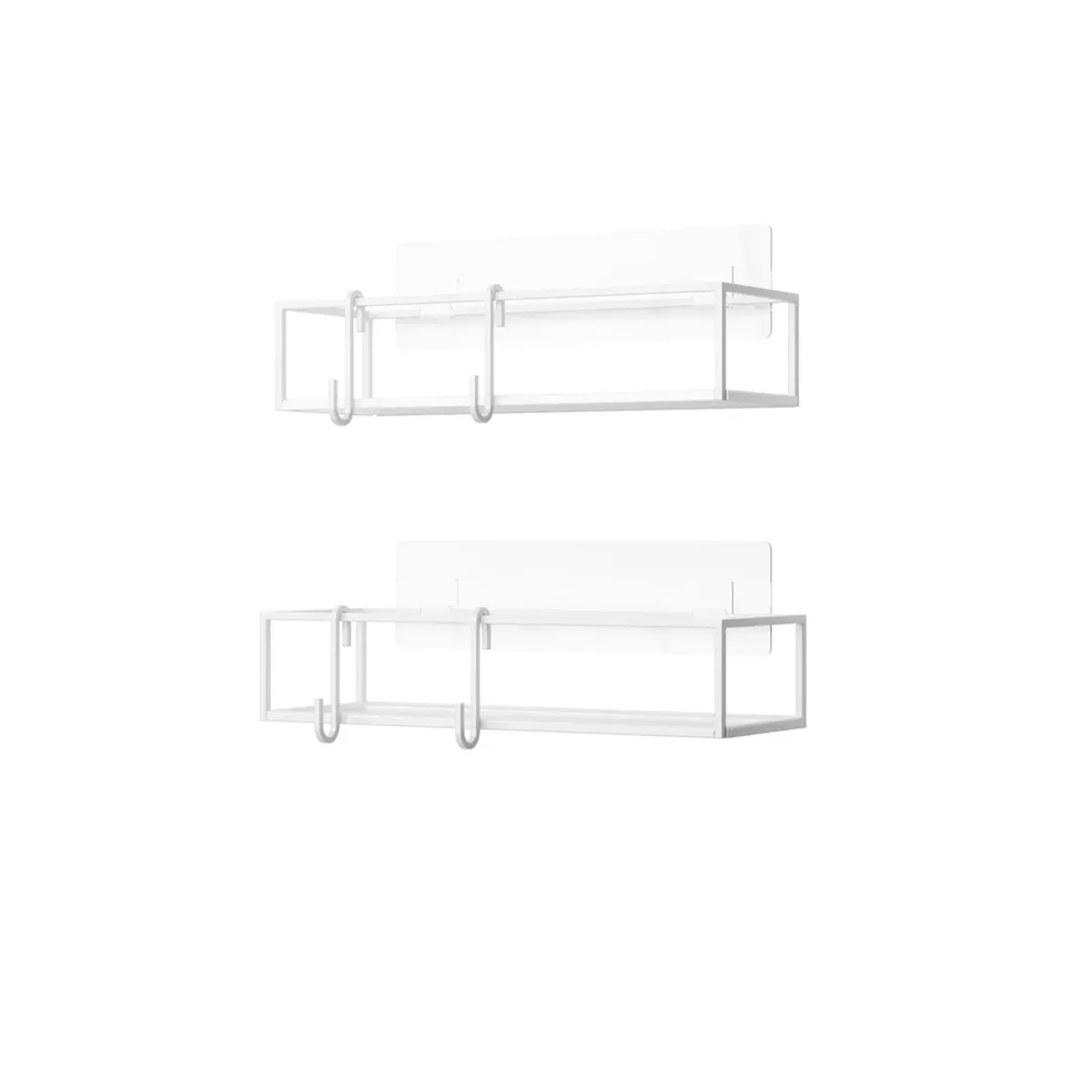 Umbra Cubiko Dusjhylle 2-pk Hvit