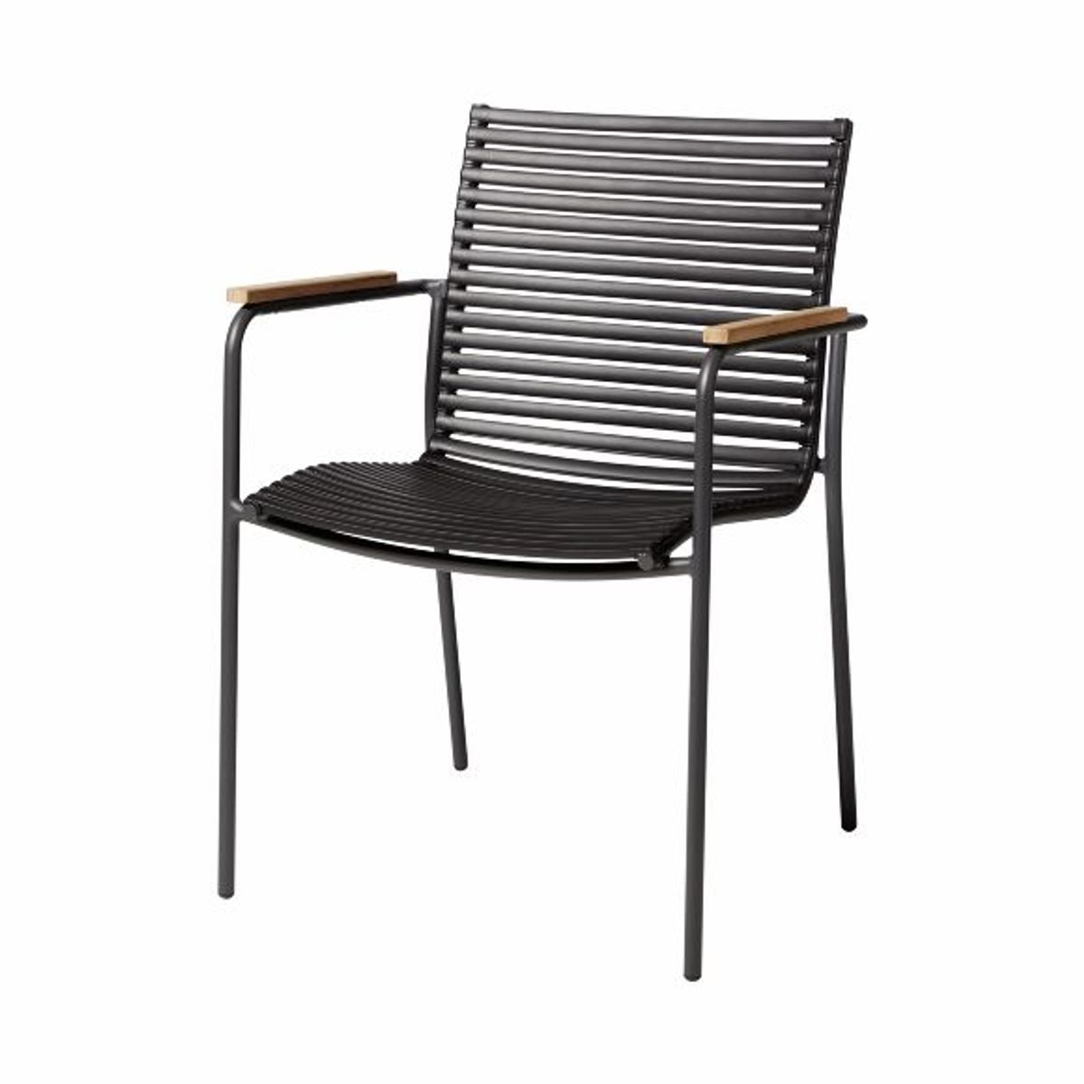 Cinas Mood Classic Stol Antrasitt/Teak