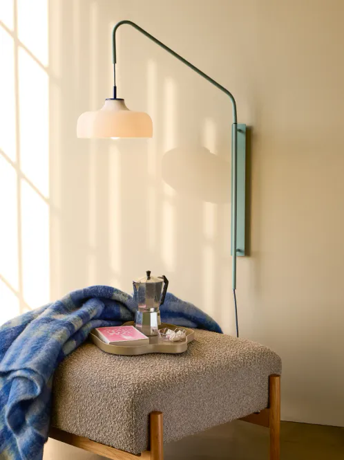 Hovedbilde Hübsch Current Vegglampe Lys Blå