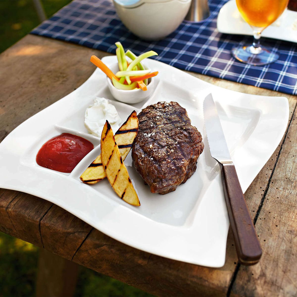 Villeroy & Boch New Wave Grilltallerken 27x27 cm