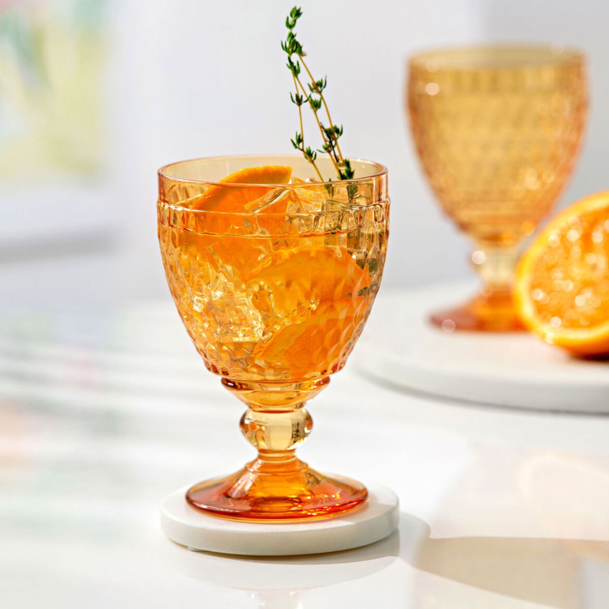 Villeroy & Boch Boston Saffron Vannglass m/stett 41 cl