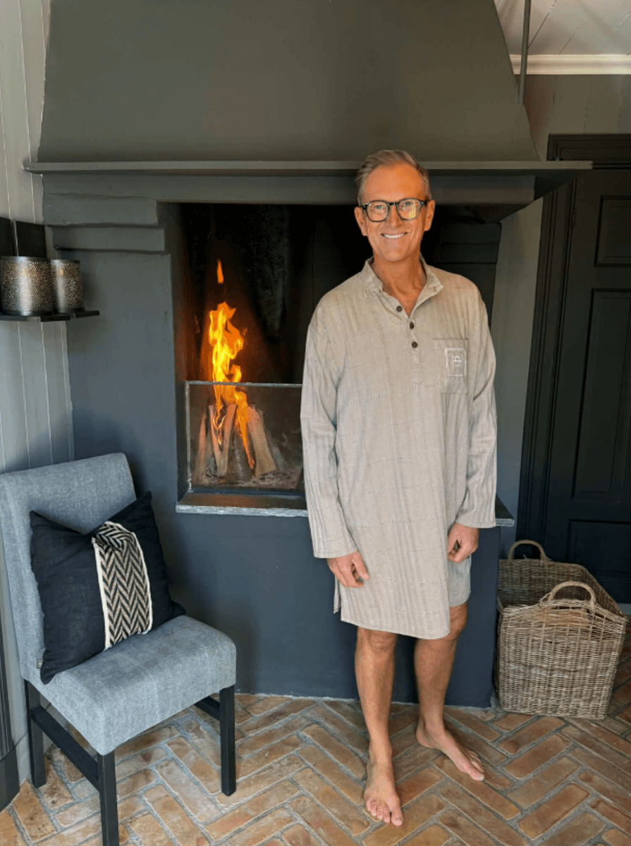 Halvor Bakke Briskeby nattskjorte L/XL Kanel