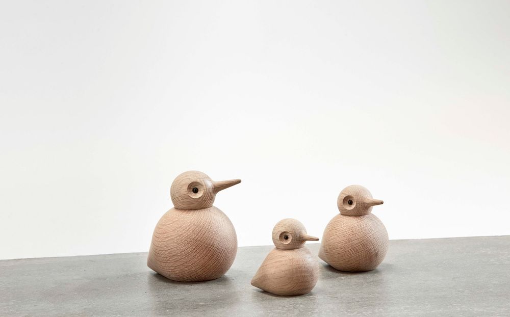 Andersen Furniture Birdie Medium Eik 9 cm