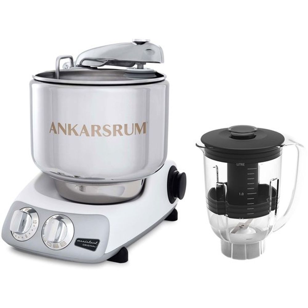 Ankarsrum Kjøkkenmaskin Assistent Original Mineral White.