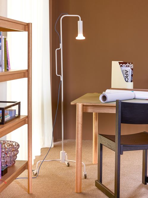 Hovedbilde Hübsch Ido Gulvlampe Lys Grå
