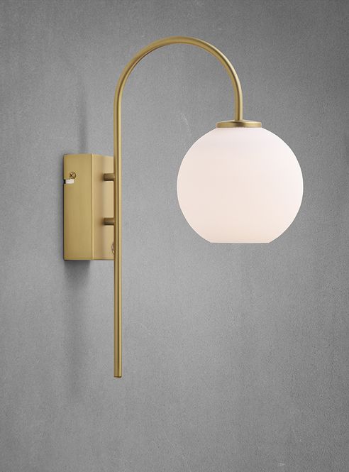 Hovedbilde Herstal Ballon Vegglampe Svart LED