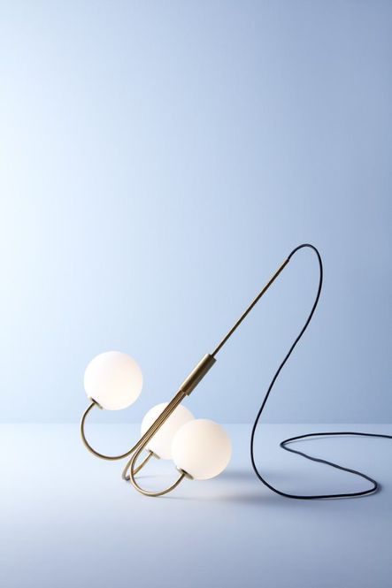 Hovedbilde Herstal Ballon Lysekrone Sateng/ Matt Messing LED
