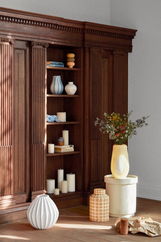 Broste Copenhagen Kubbelys Ø10xH10cm Hvit ECO