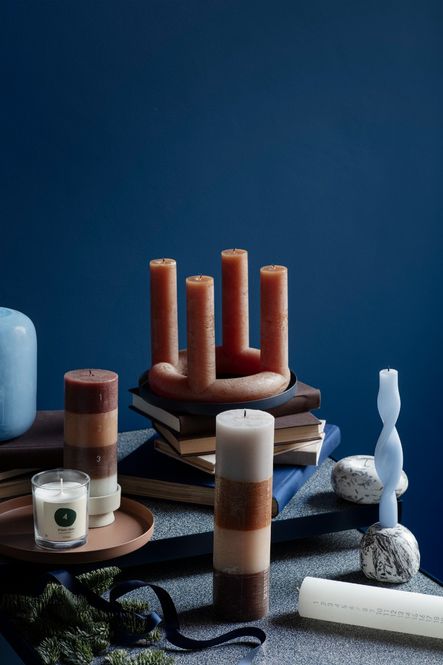 Hovedbilde Broste Copenhagen Lucille Skulpturlys Oliven