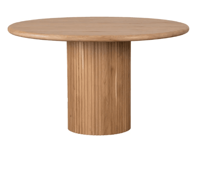 Hovedbilde Trend Collection Wilmington Spisebord Natur Rund ...