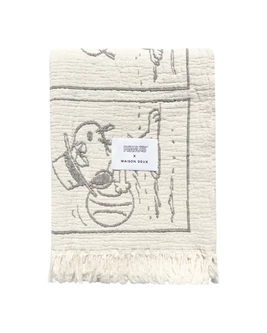 Hovedbilde Maison Deux Peanuts Pledd Comic Dessert