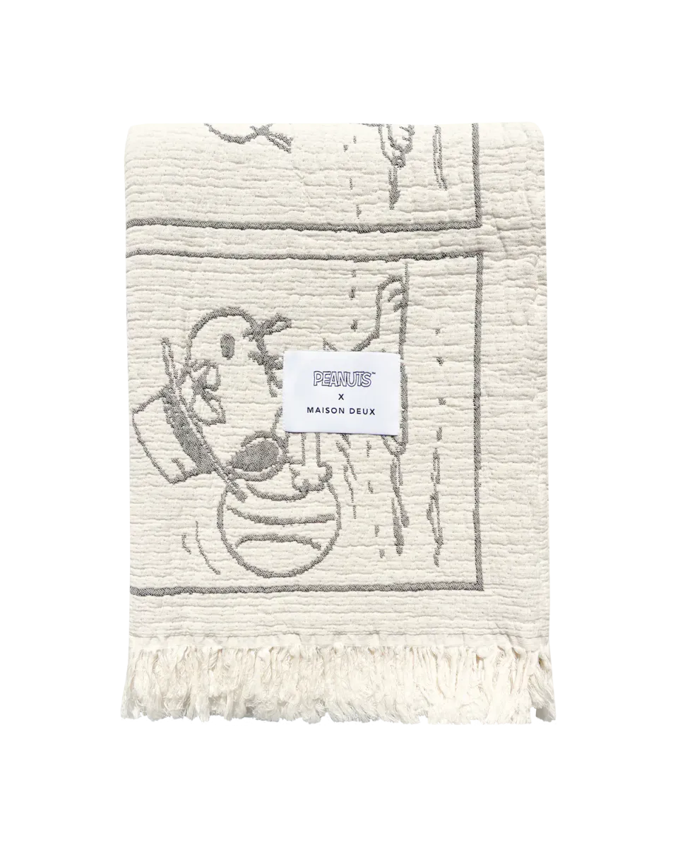 Maison Deux Peanuts Pledd Comic Dessert