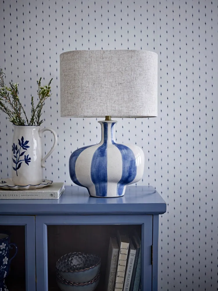 Bloomingville Alida Bordlampe Blå