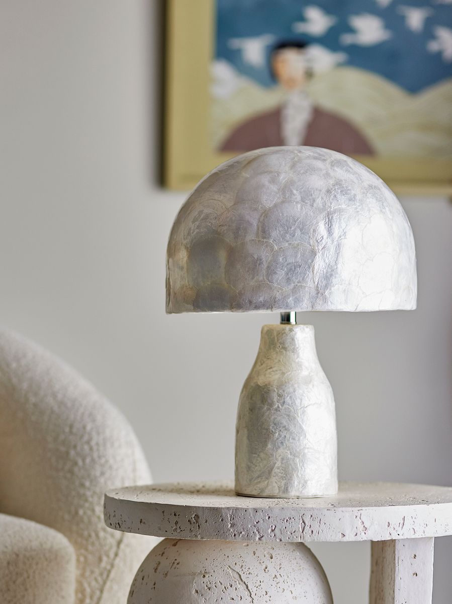 Bloomingville Adria Bordlampe Perlemor - glassoginterior.no