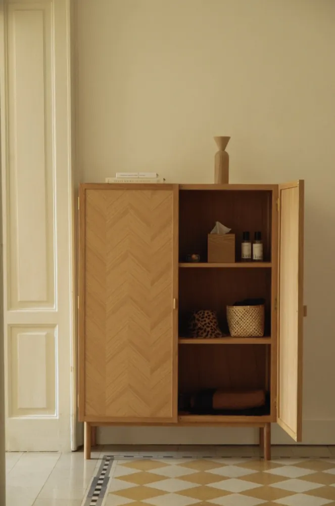 Hübsch Herringbone Skap Medium