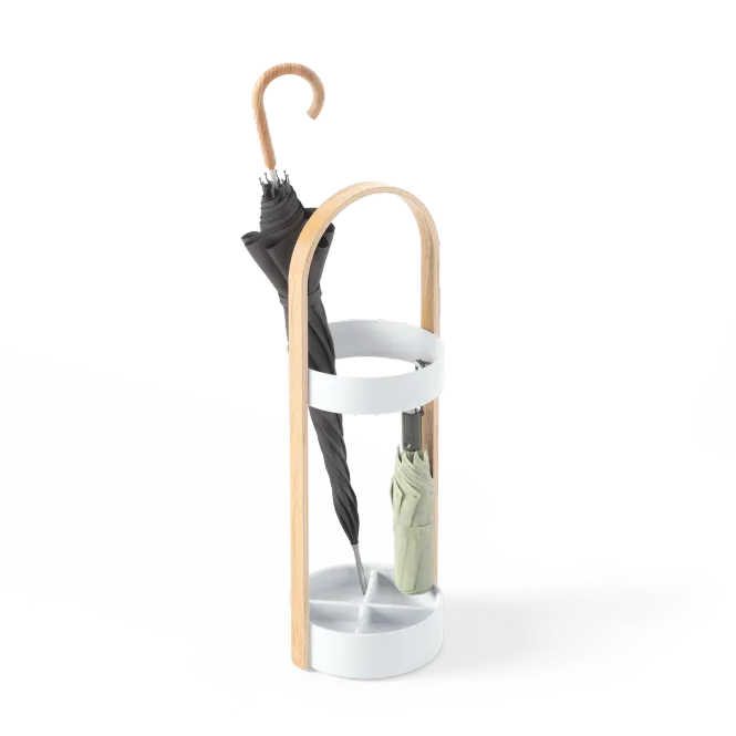 Hovedbilde Umbra Bellwood Paraplystativ Hvit Natur