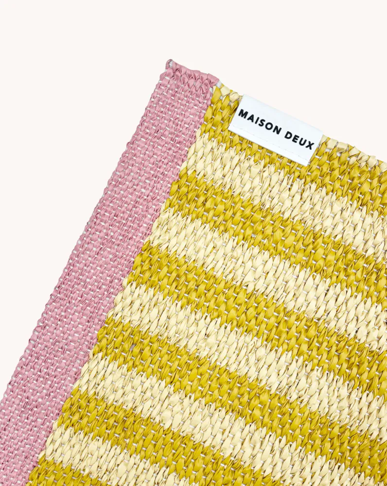 Maison Deux Stripe Sunburst Dørmatte 50x70