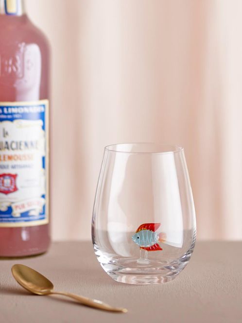 Hovedbilde Bloomingville Misa Fisk Vannglass 56cl Klar