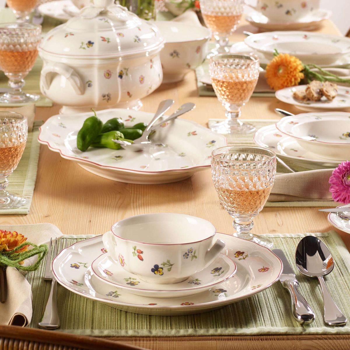 Villeroy & Boch Petite Fleur Dyp Tallerken 20 cm