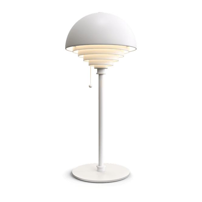 Hovedbilde Herstal Motown Bordlampe Hvit E27