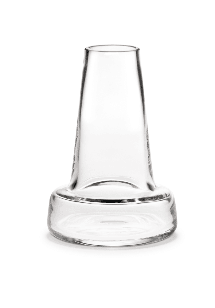Holmegaard Flora Vase Lang Hals Klar 24 cm