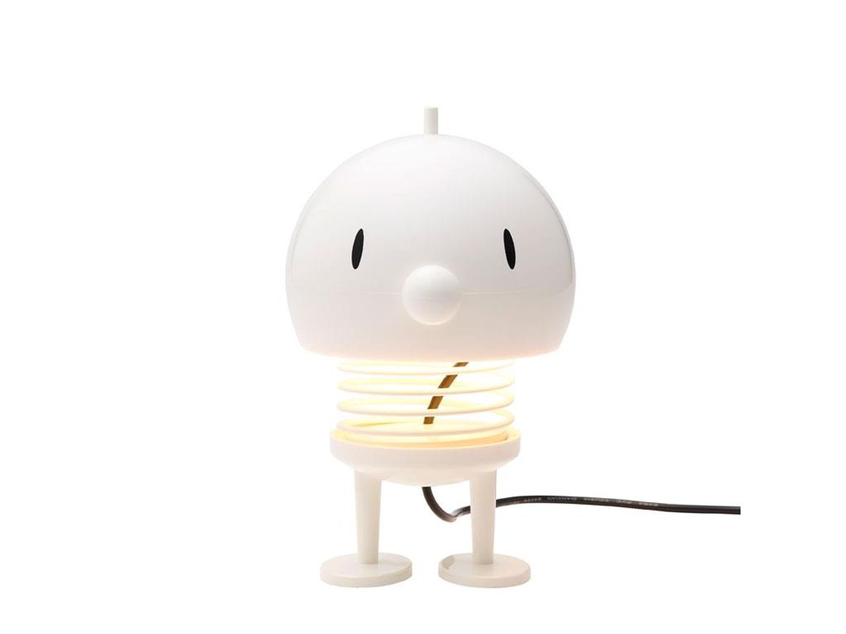 Hoptimist Lampe Hvit Stor