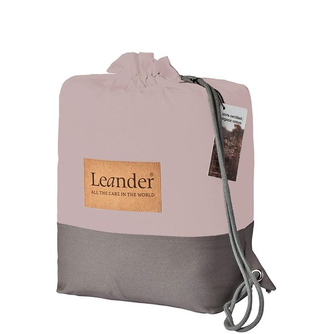 Hovedbilde Leander Linea Kantbeskyttelse til Babyseng Rosa