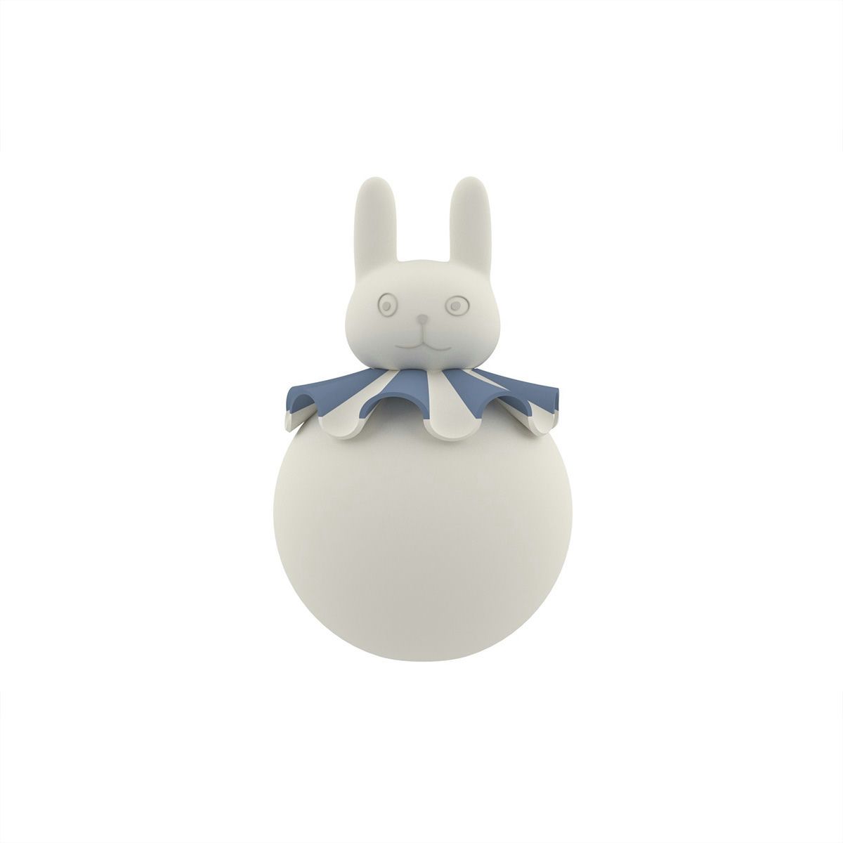 OYOY Mini Rabbit Nattlampe Offwhite/Blå