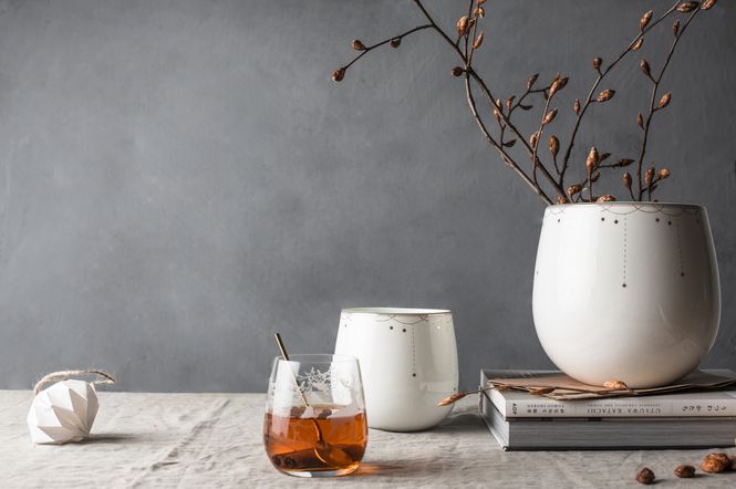 Hovedbilde Wik & Walsøe Julemorgen Girlander Krukke 16 cm