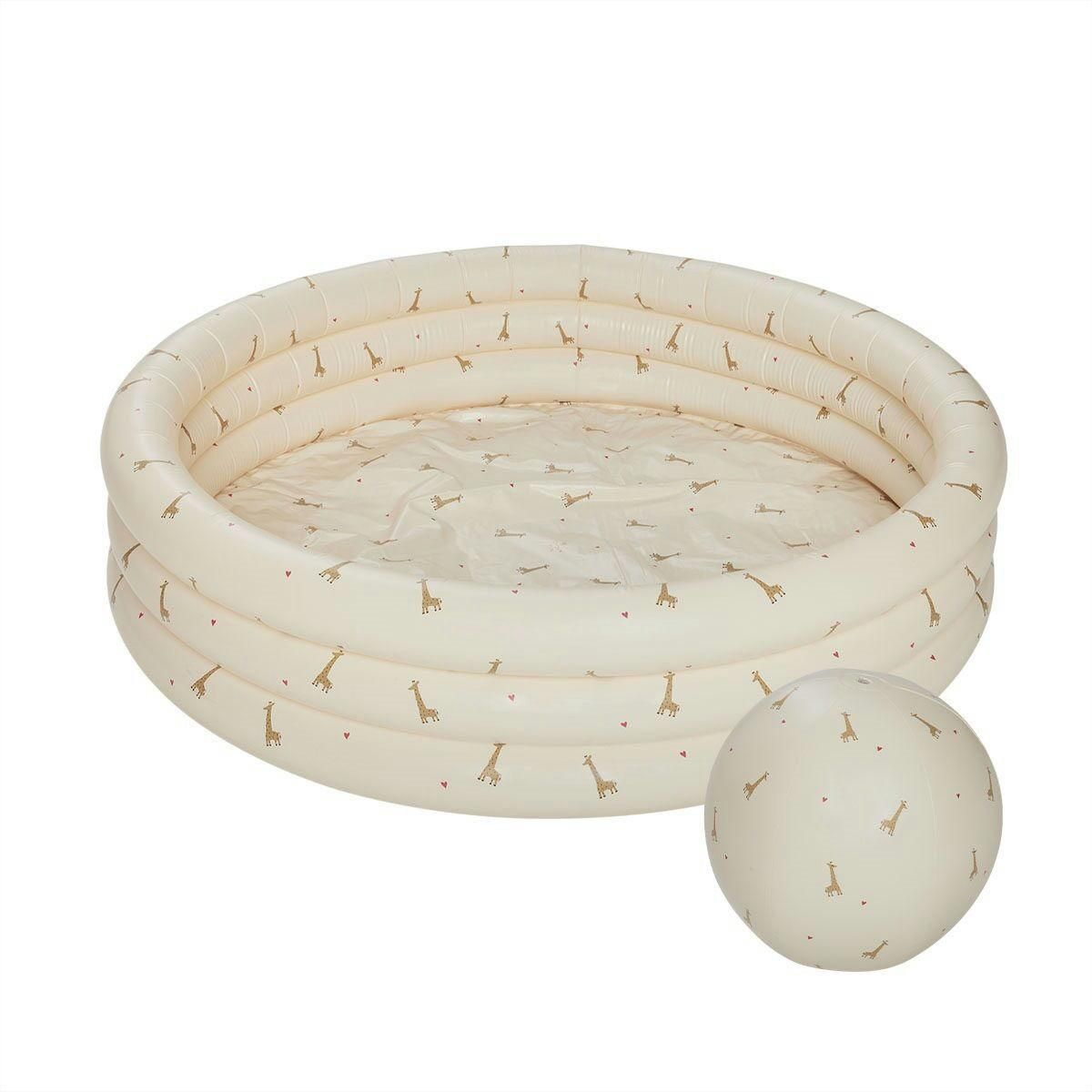 OYOY Mini Giraff Basseng & Strandball Butter