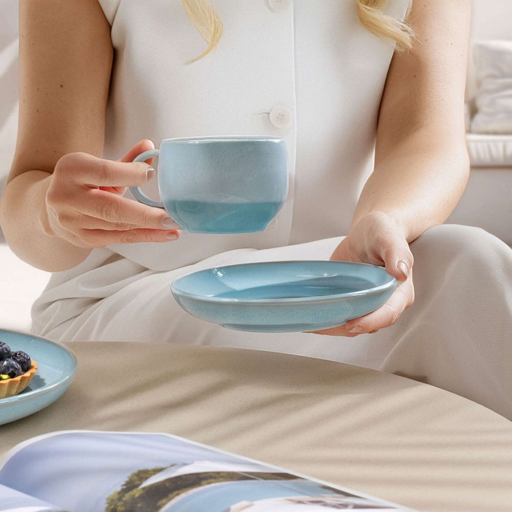 Villeroy & Boch Perlemor Aqua Kaffekopp 19 cl