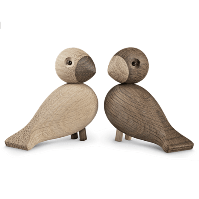 Hovedbilde Kay Bojesen Lovebirds 2 stk Light & Dark