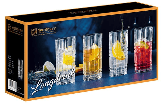 Hovedbilde Nachtmann Square Longdrink Glass 4 pk 45 cl