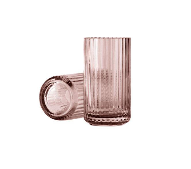 Hovedbilde Lyngby Porcelæn Vase glass 15 cm Burgundy