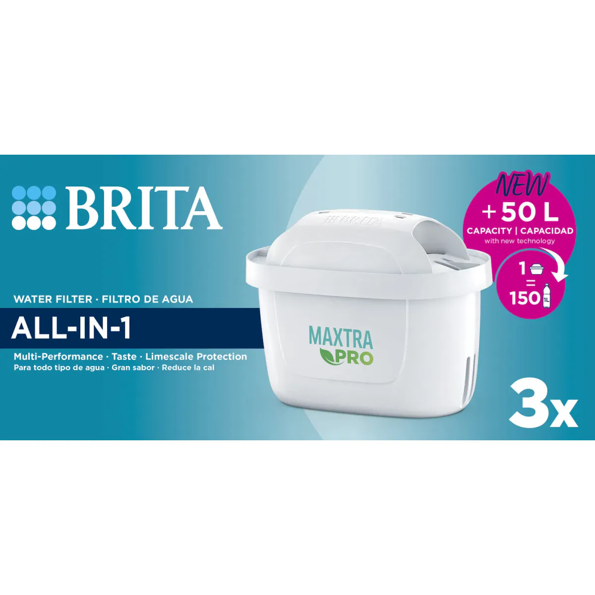 Brita Maxtra Pro Vannfilter 3-pakk