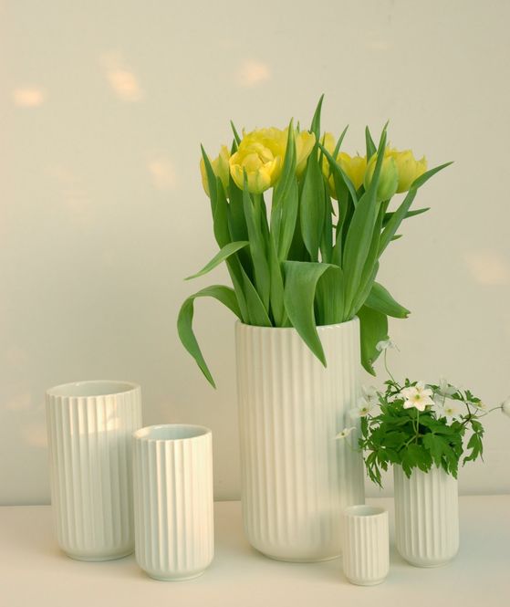 Hovedbilde Lyngby Porcelæn Vase 12 cm hvit