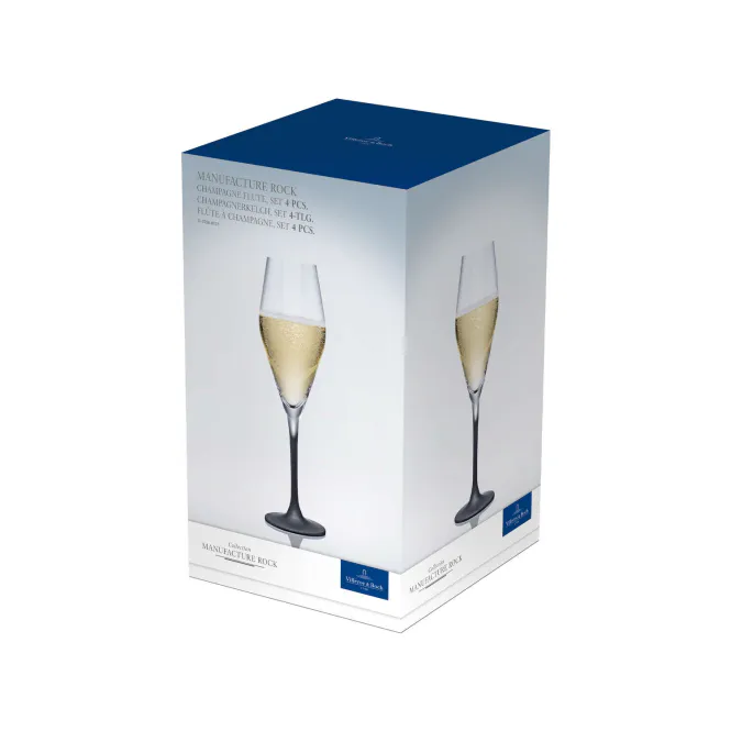 Hovedbilde Villeroy & Boch Manufacture Rock Champagneglass ...