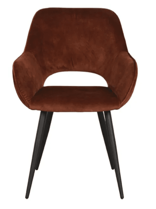 Hovedbilde Trend Collection Fer Spisestol Rust Velour