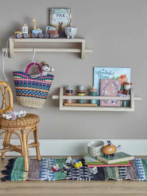 Hovedbilde Bloomingville MINI Mingus Vegghylle Natur