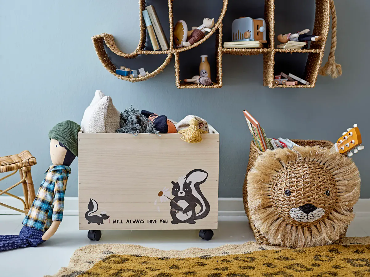 Bloomingville MINI Sigge Dukke Blå