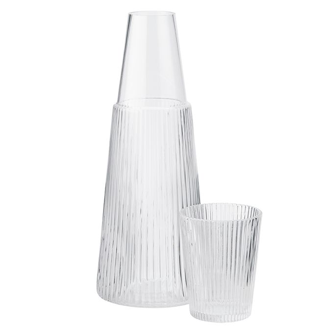 Hovedbilde Stelton Pilastro Karaffel med glass