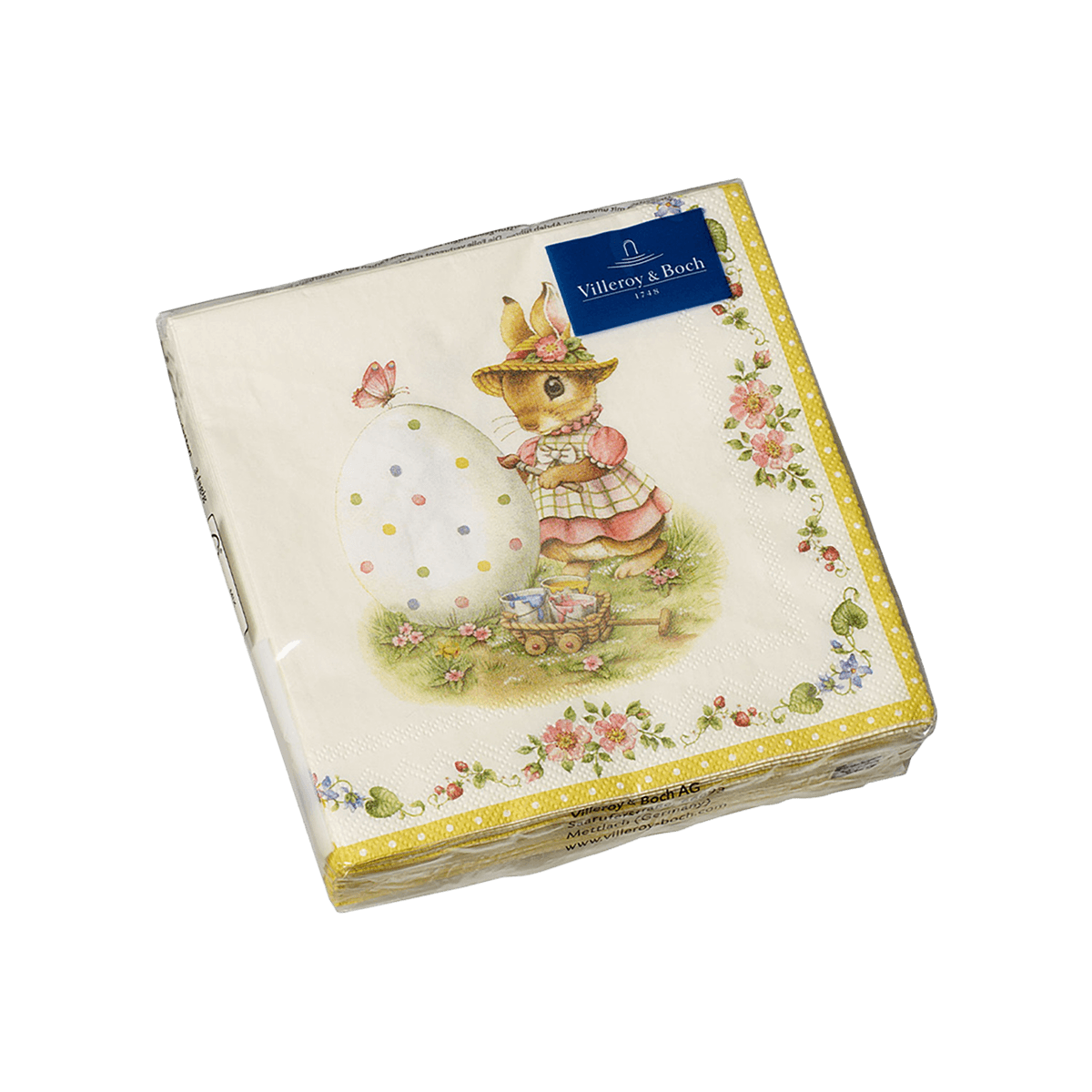 Villeroy & Boch Spring Fantasy Servietter Hare med egg 25x25 cm