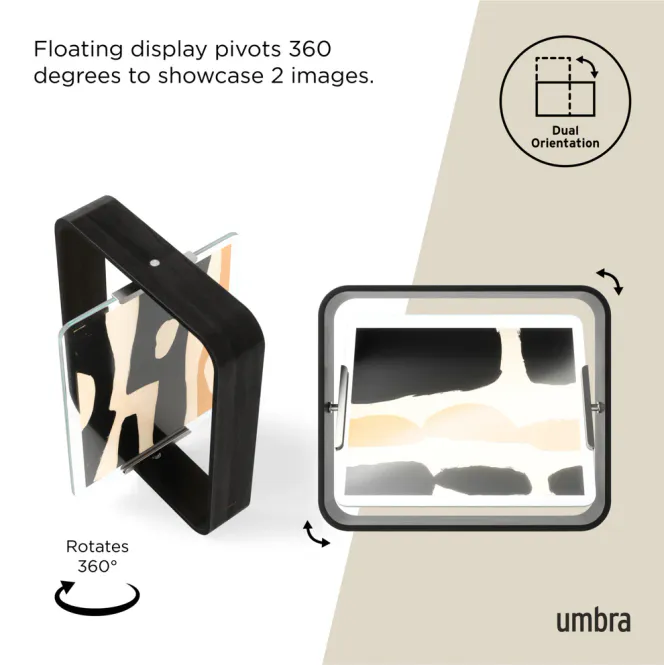 Hovedbilde Umbra Bellwood Bilderamme 26x31cm Sort