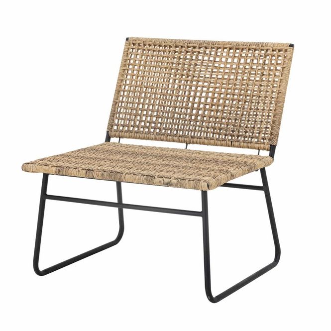 Hovedbilde Bloomingville Vallone Loungestol Natur 2 stk